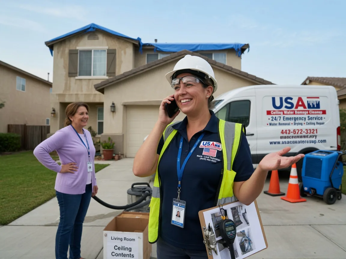 Ceiling Water Damage Restoration Burghill, OH FAQs